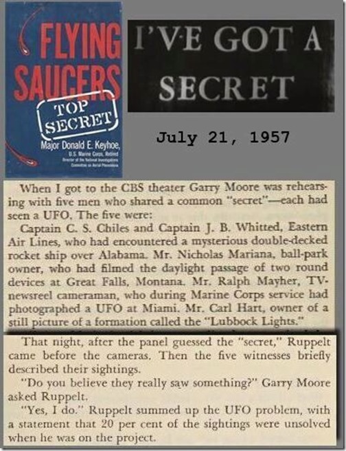 1957 I've Got a Secret - FS Top Secret