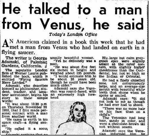 1953 10 04 The Daily Telegraph, Sydney Australia, Oct. 4, 1953