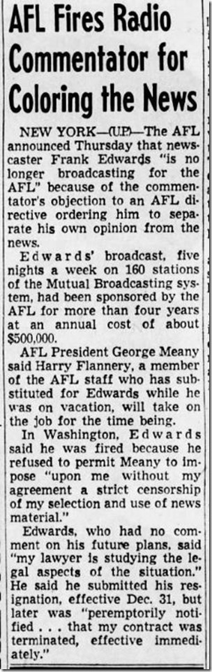 1954 08 13 The Star Tribune Aug. 13, 1954 - fired