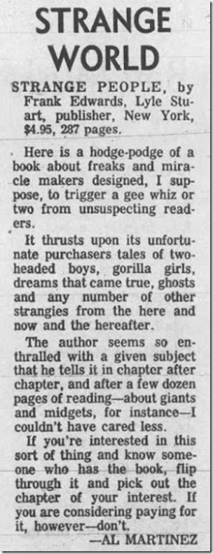 1962 03 18 Oakland tribune, March 18, 1962