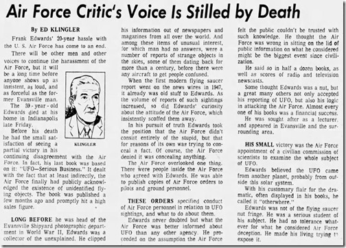 1967 06 28 Evansville Press, June 28, 1967