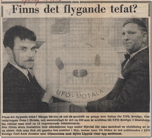 19700521_Skaraborgs-Tidningen, Hjovialen, Finns det flygande tefat, UFO-Sverige, Carl-Axel Jonzon, Björn Lippold bl2