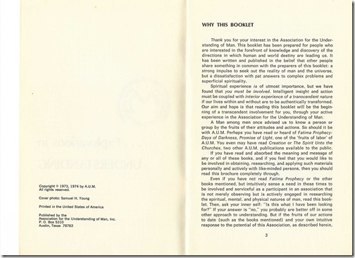 AUM-brochure-1974-copyright-page