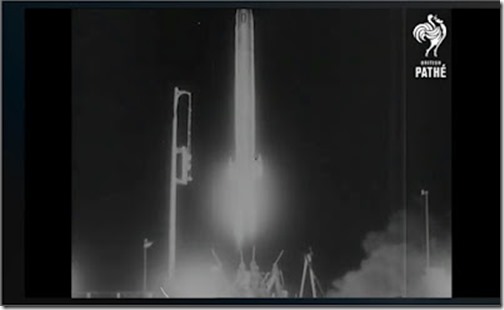 Black Knight launch at Woomera in 1958