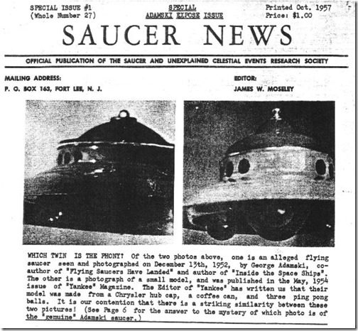 Saucer News - Adamski