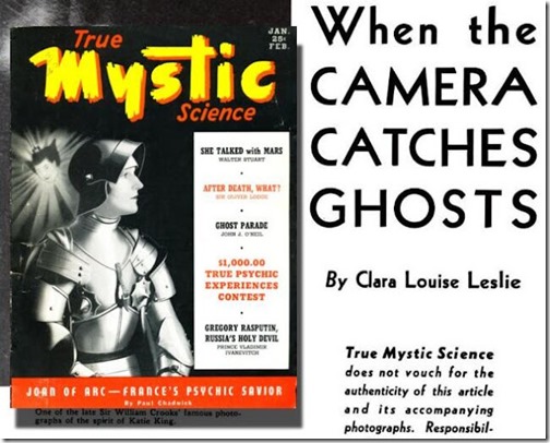 1939 True Mystic Science