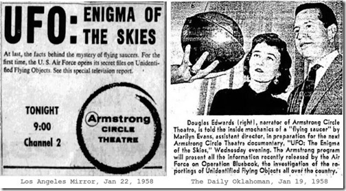 1958 01 19 The Daily Oklahoman, Jan 19, 1958 - 22 Enigma ad