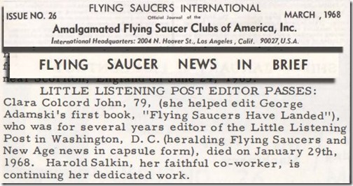 1968 Flying Saucers International, March 1968