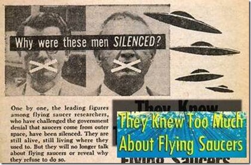 They Knew Too Much About Flying Saucers