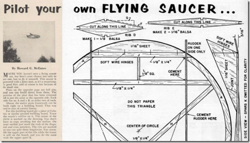 Saucer Boy's Life Jan. 1953