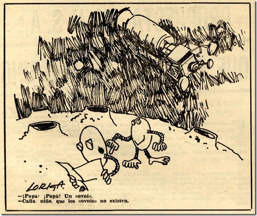Chiste ufológico (Informaciones, 21-07-69)