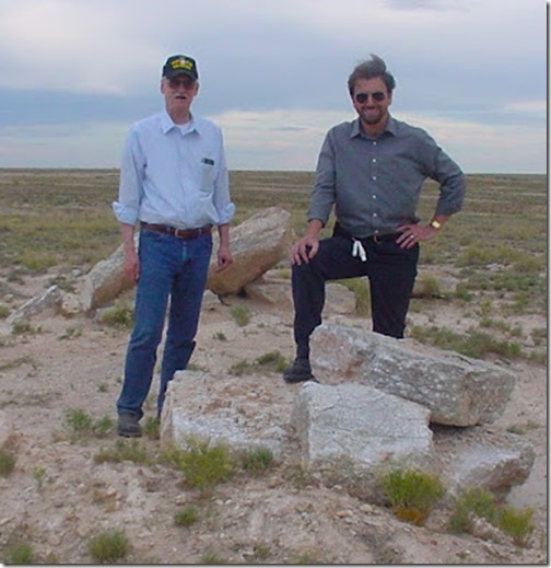 Don and Me at Impact Site 2023